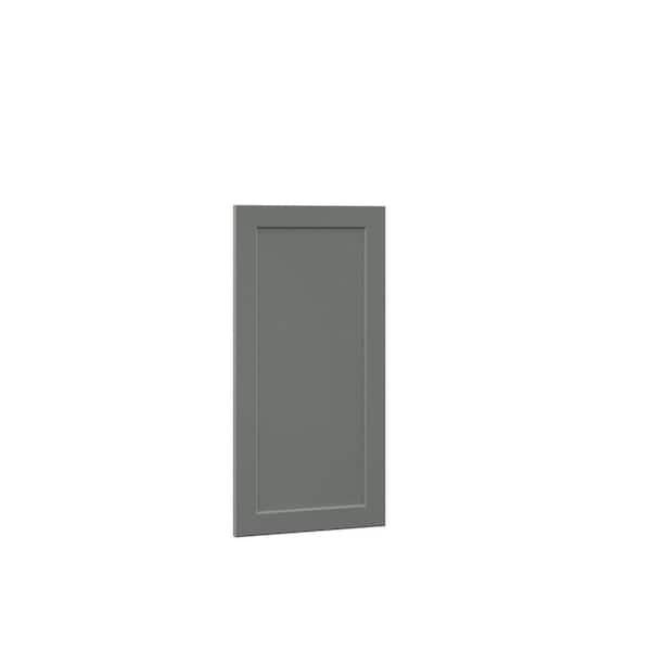 Hampton Bay Designer Series Melvern Storm Gray 0.75 in. x 30 in. x 15 in. Melvern Decorative End Panel