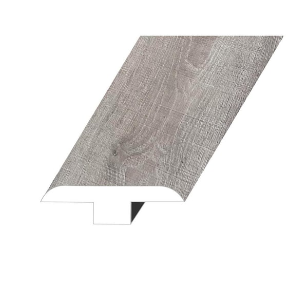 null Bellator Revel Asphalt 0.5 in. Thick x 1.8 in. W x 94.5 in. L SPC Vinyl T-Molding