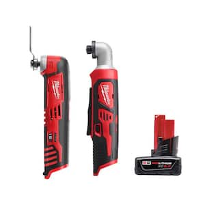 M12 12-Volt Li-Ion Cordless Oscillating Multi-Tool with 1/4 in. Right Angle Hex Impact Driver and 6.0Ah XC Battery Pack
