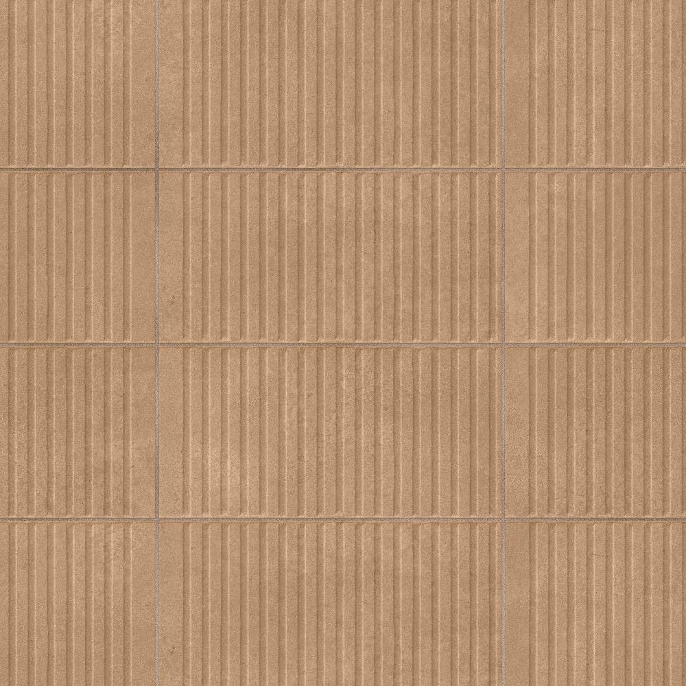Kings Loft Clay 7-7/8 in. x 15-3/4 in. Fluted Ceramic Wall Tile (10.44 sq. ft./Case) price history on PriceWatchPro