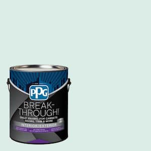 1 gal. PPG1137-3 Waterscape Satin Door, Trim & Cabinet Paint