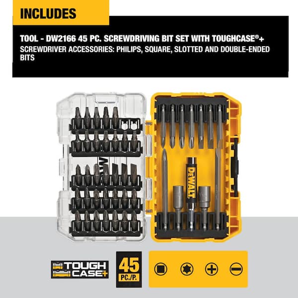 FlexTorq® IMPACT READY® Screwdriving Bits Set with Case (35 Piece), 1 -  Foods Co.