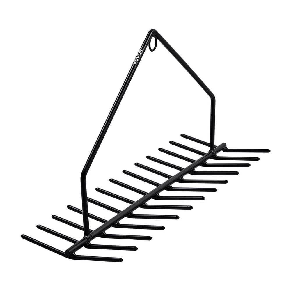 VEVOR 24 in. Double-Sided Aquatic Weed Rake, 8.7 in. Cut, Pond Cutter ...