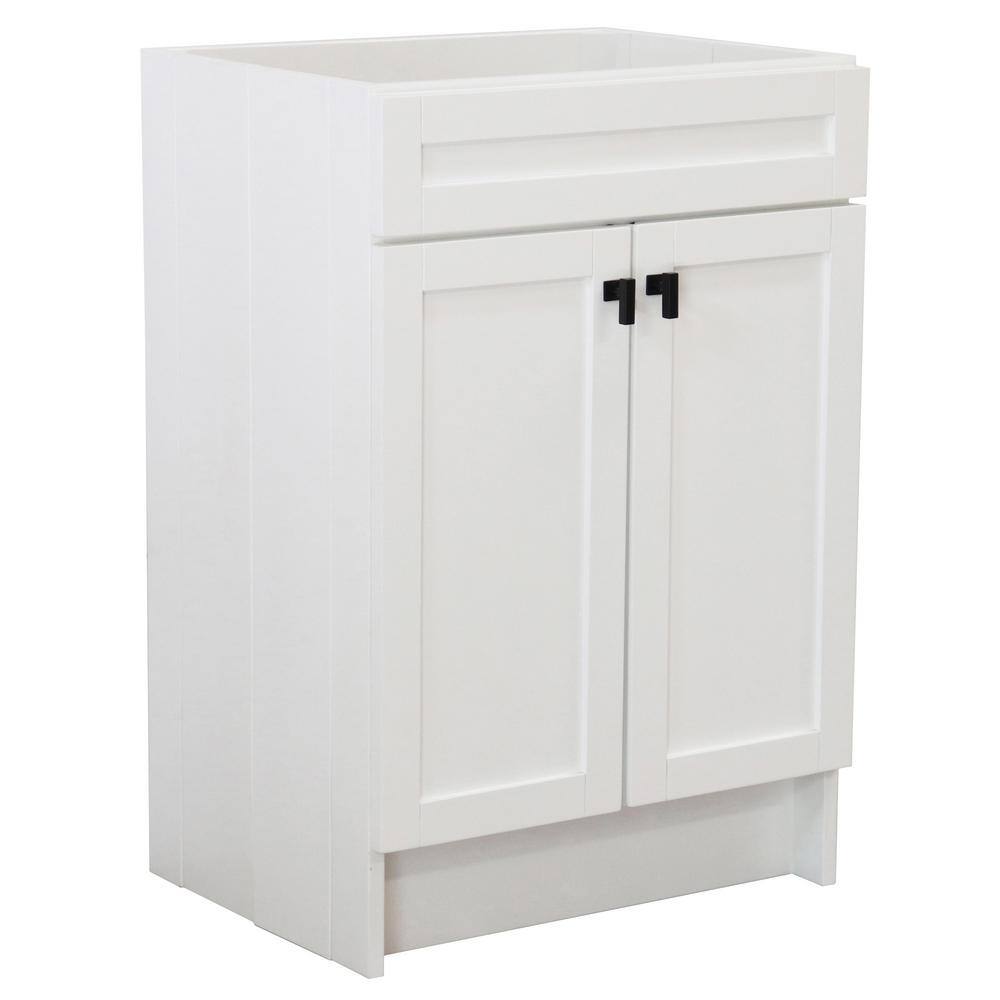 23 in. W x 18 in. D x 34.5 in. H SmartFold Bath Vanity Cabinet Without Top in White price history on PriceWatchPro