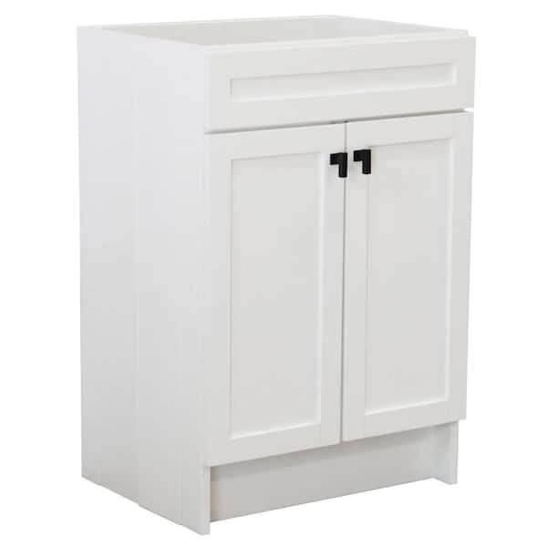 Bellaterra Home 23 in. W x 18 in. D x 34.5 in. H Bath Vanity Cabinet without Top in White