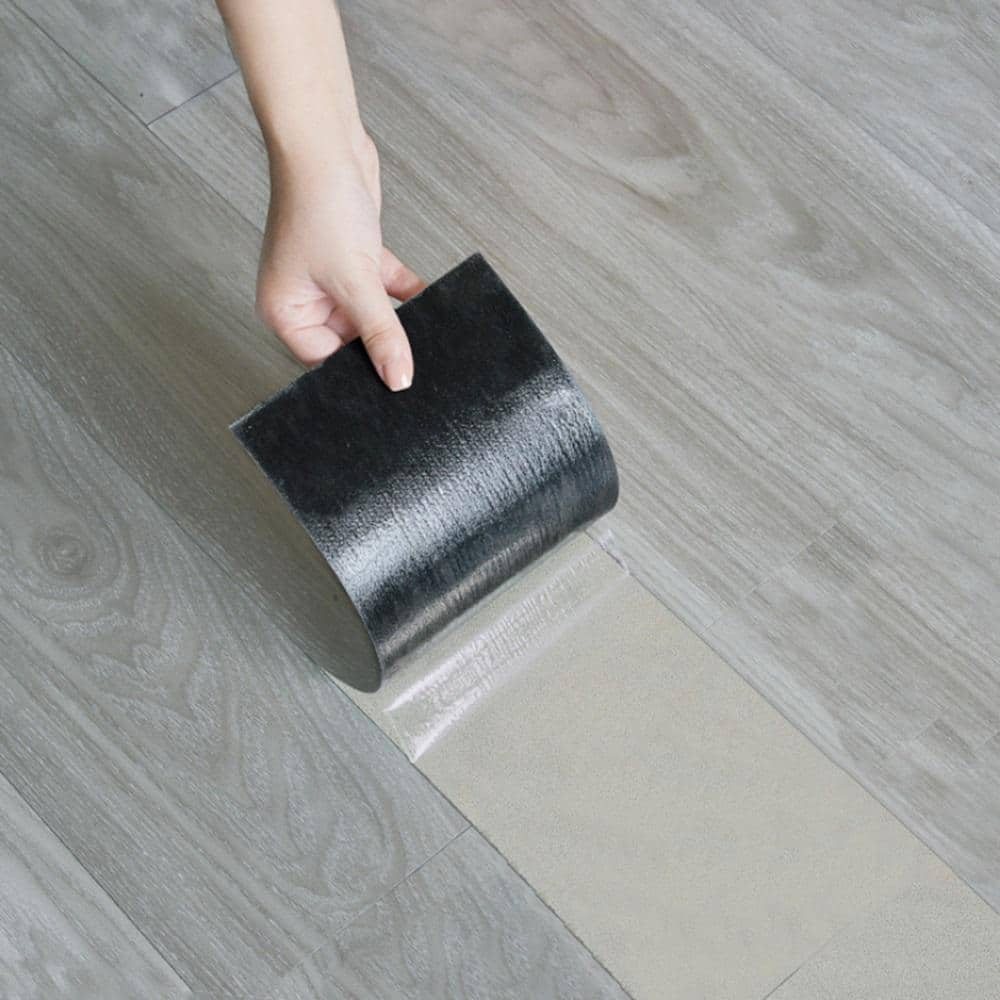 Light Gray 12 MIL 5.9 in. W x 35.9 in. L Water Protection Peel and Stick Vinyl Sheet Flooring 20 pack ( 30 sq. ft. ) price history on PriceWatchPro