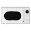 Commercial CHEF 0.6 cu. ft. Countertop Microwave White CHM660W - The Home  Depot