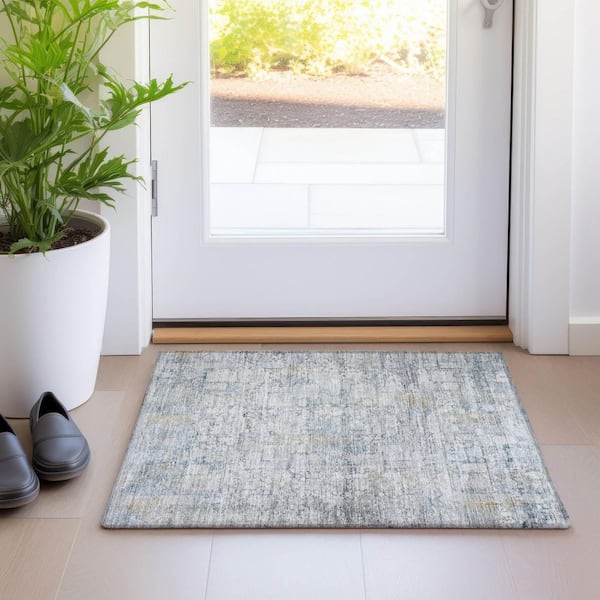 Chantille Machine Washable Indoor/Outdoor Abstract ACN1764 Linen 2 ft. x 3 ft. Accent Rug