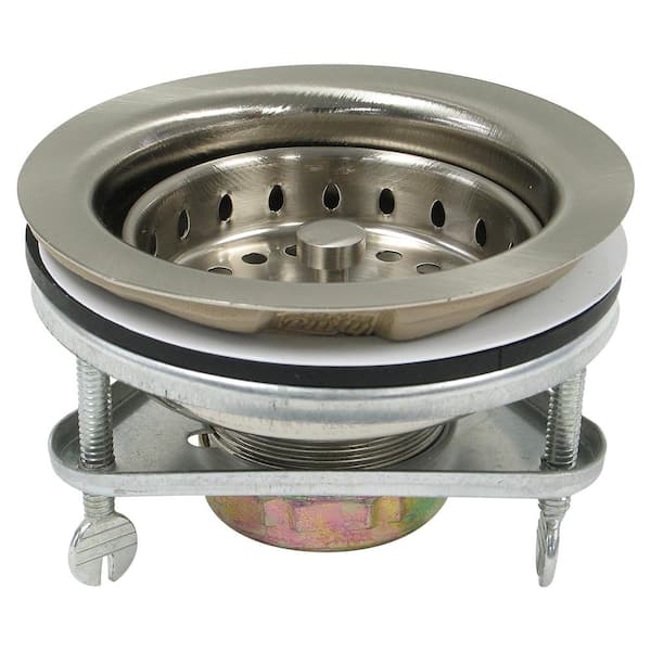 3 in. Stainless Steel BN Basket with Spring Lock Post in Chrome Finish