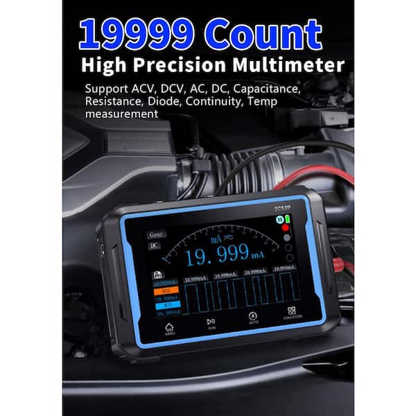 Vrbgify 3-in-1 Touchscreen Digital Oscilloscope, Multimeter and