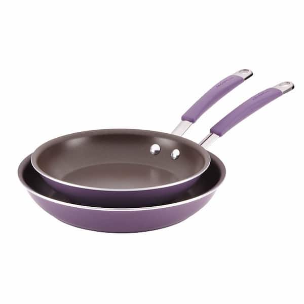 Rachael Ray Cucina Aluminum Stovetop Skillet Set With Nonstick Coating