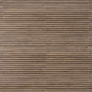 Brookline Ribbon Roble Brown 23.62 in. x 47.24 in. Matte Porcelain Floor and Wall Tile (15.49 sq. ft./Case)