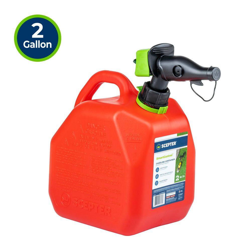 Racefoxx 30 Liter Gasoline Canister – Spare Fuel/Water Can – Includes Filler Neck & Cap – RF28448