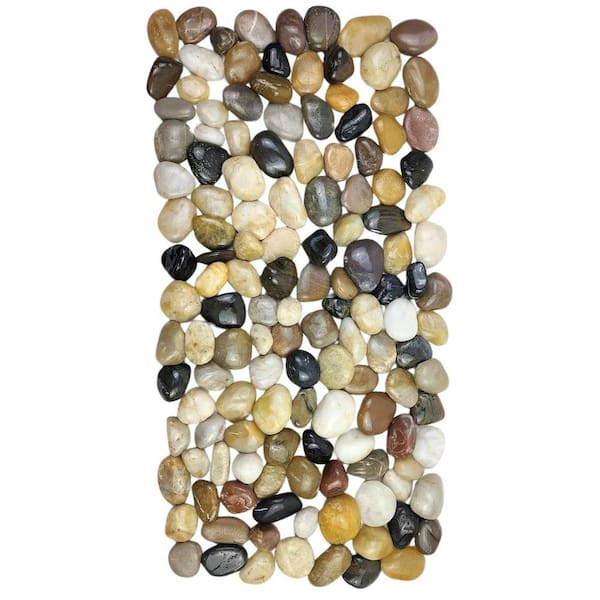 Justincity 10.28 in. x 6.85 in. x 2.05 in. Oval Mixed Color