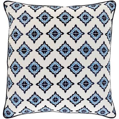 sky blue decorative pillows