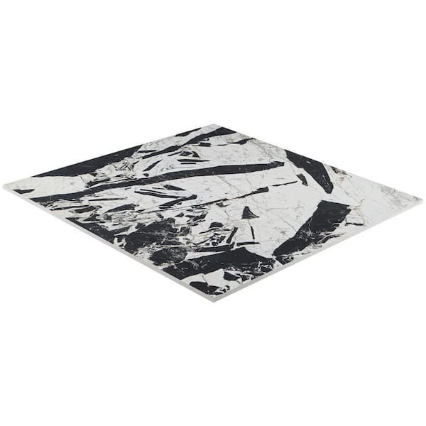 Ivy Hill Tile Kasama Black Antique 29.13 in. x 29.13 in. Matte