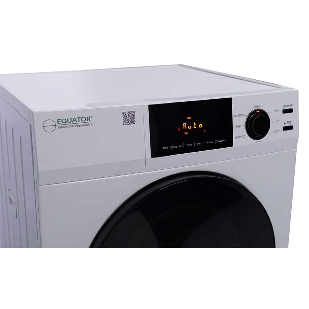 Equator 24" White Portable Vented Dryer with Moisture Sensing