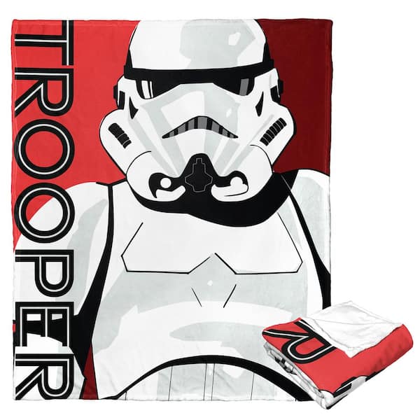 THE NORTHWEST GROUP Star Wars Pop Art Trooper Silk Touch Throw Blanket