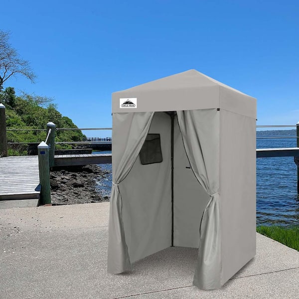 EAGLE PEAK 4 ft. x 4 ft. Pop Up Privacy Tent Foldable
