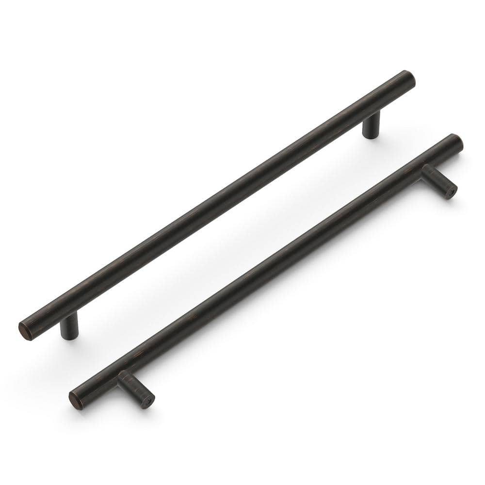 Bar Pulls Collection Pull 8-13/16 in. (224mm) Center to Center Oil Rubbed Vintage Bronze Cabinet Bar Pull (5-Pack) price history on PriceWatchPro