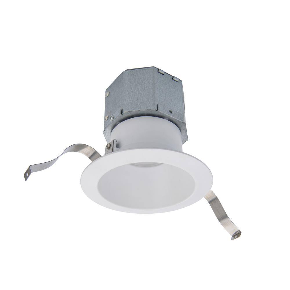 White Aluminum 5-Inch LED Recessed Lighting Kit