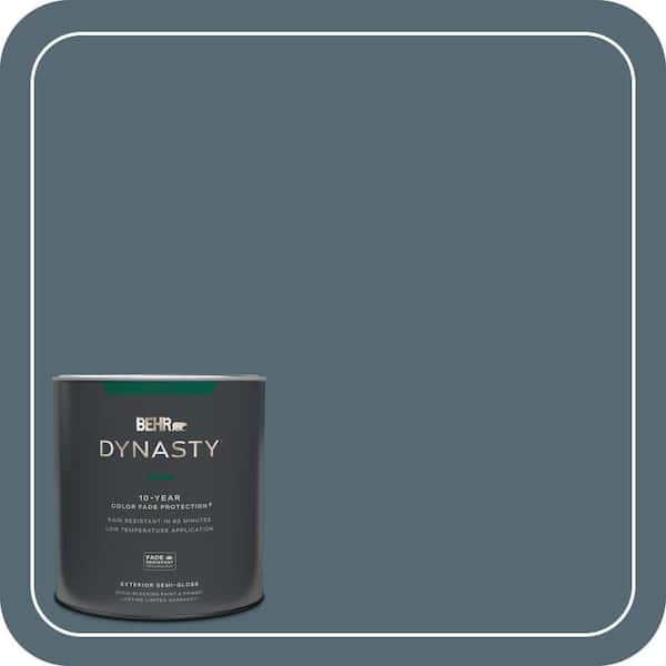 BEHR DYNASTY 1 qt. #540F-6 Distance Semi-Gloss Exterior Stain-Blocking Paint & Primer