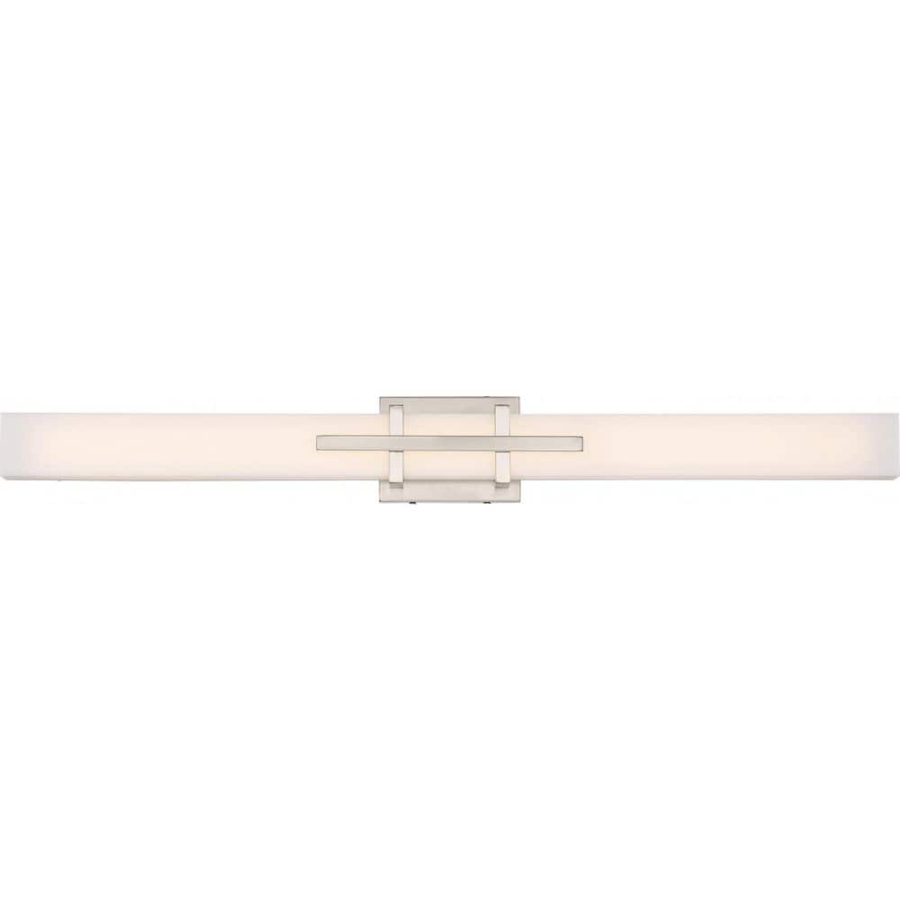 Grill Polished Nickel 36" LED Bath Bar with Dimming Capability
