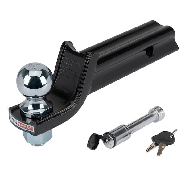 TowSmart Class 3 5000 lb. "X" Mount Security Kit with 2 in. Ball, 5/8 in. Locking Pin, 2 in. Drop x 3/4 in. Rise Ball Mount