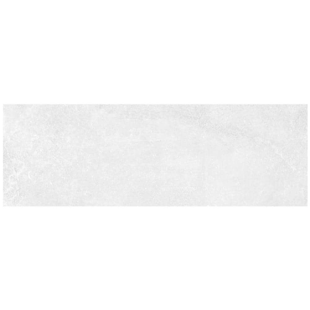Imprint 11.81 in. x 35.45 in. Matte White Ceramic Rectangle Wall and Floor Tile (11.63 sq. ft./case) (4-pack) price history on PriceWatchPro