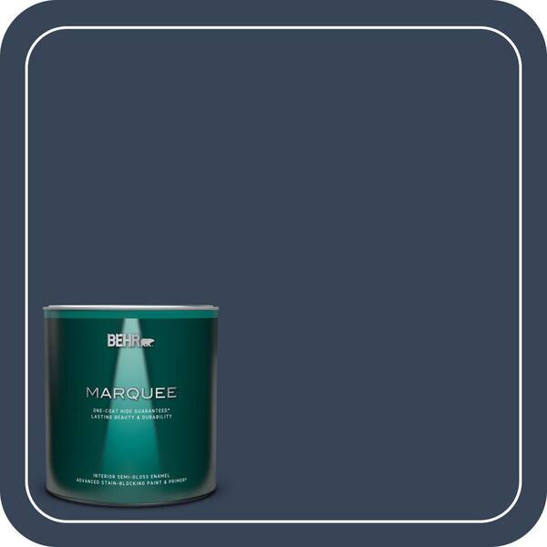 BEHR MARQUEE 1 qt. Home Decorators Collection #HDC-FL13-7 Soulful Semi-Gloss Enamel Interior Paint & Primer