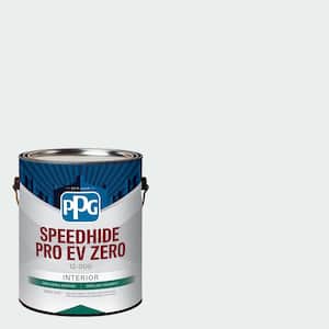 Speedhide Pro EV Zero 1 gal. PPG1041-1 Moonlit Snow Semi-Gloss Interior Paint