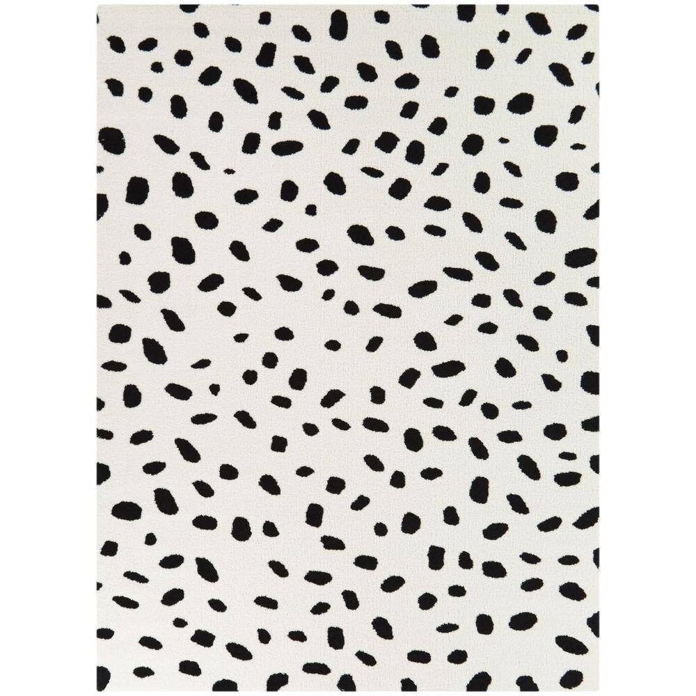 Kannisto White 5 ft. x 7 ft. Abstract Area Rug price history on PriceWatchPro