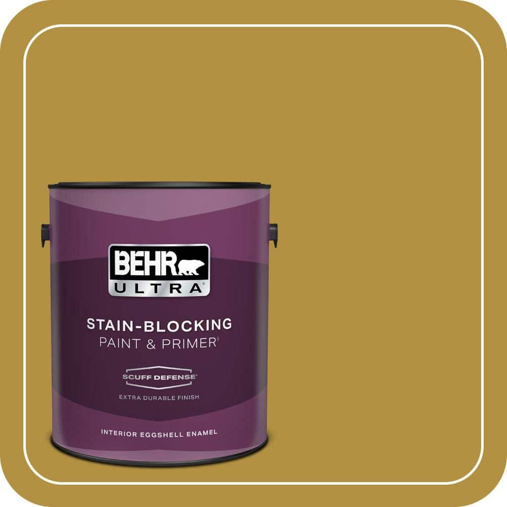 1 gal. #370D-7 Venetian Gold Extra Durable Eggshell Enamel Interior Paint & Primer price history on PriceWatchPro