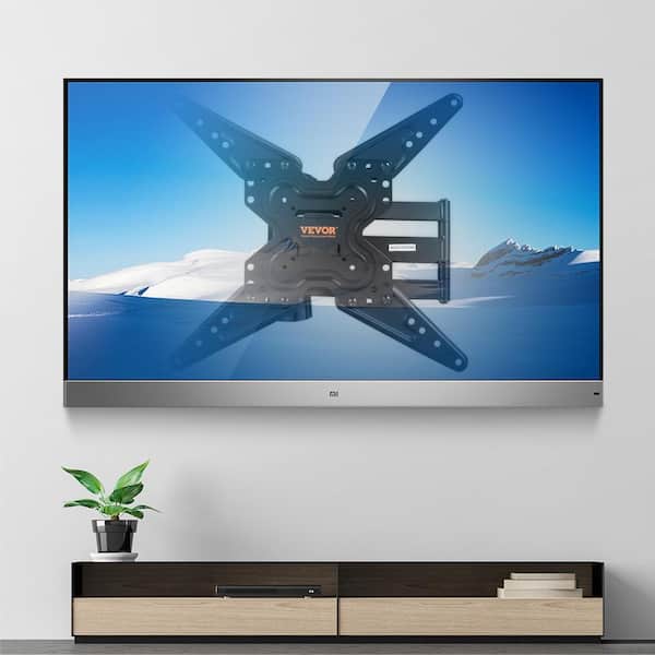 Brateck Heavy Duty Foldable Tilt TV Wall Mount For 43-90 TVs VESA  200x200/300X200/300X300/400x200/400X300/400x400/600x400/800x400