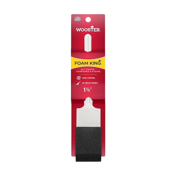 Wooster 1-1/2 in. Foam King Foam Brush