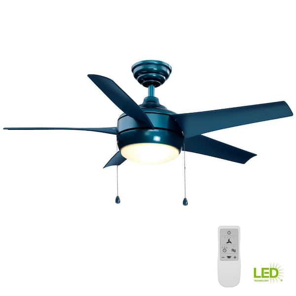 Blue Led Smart Ceiling Fan