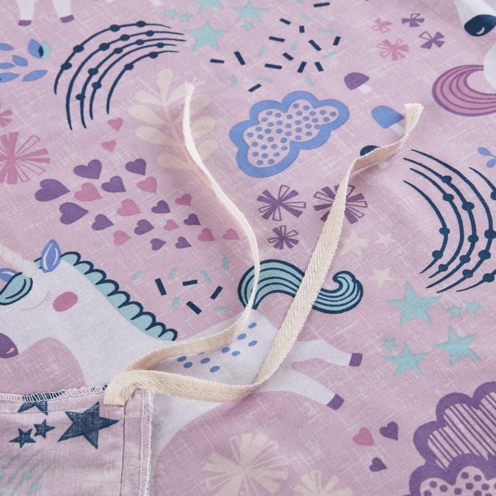 Lola Unicorn Cotton Duvet Cover Set