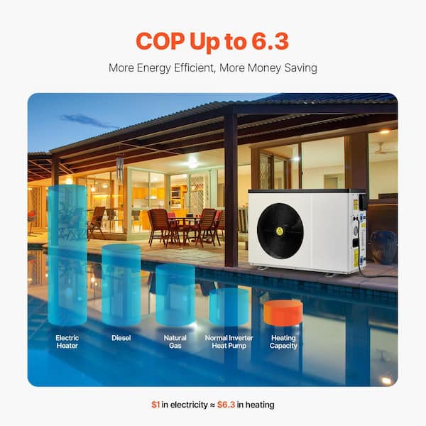 Heating System Pool Heat Pump Operating Cost Heat Retention Night
