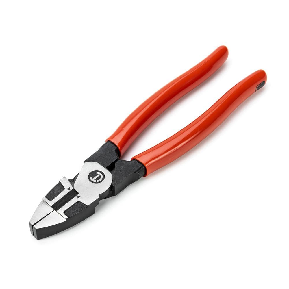 標本 Peru Colobgaster lesplendens 41mm Crescent Z2 8 in. High Leverage Lineman Pliers with Dipped Grips