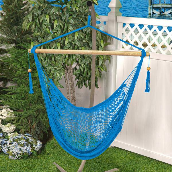 Aqua Sold Separately Each 22 Sq Set Of 2 Replacement Pillows For Outdoor Hanging Rope Hammock Swing 