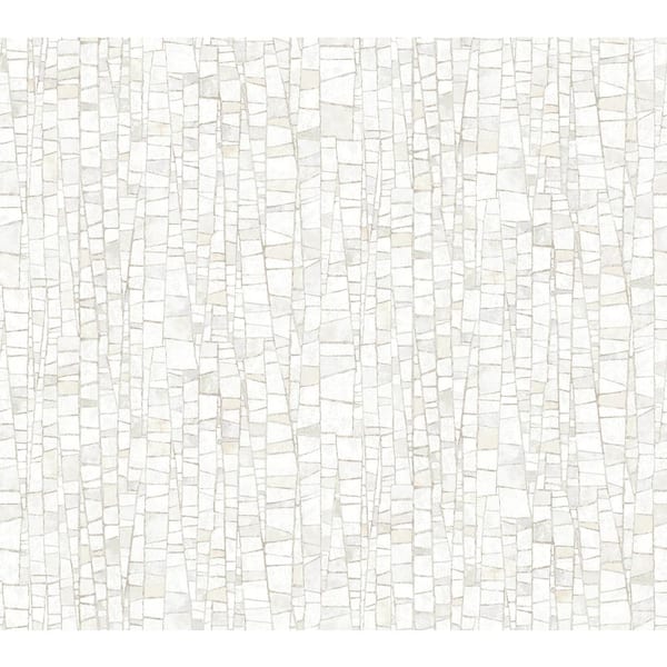 York Wallcoverings Kaleidoscopic Soft Neutral Wallpaper Roll