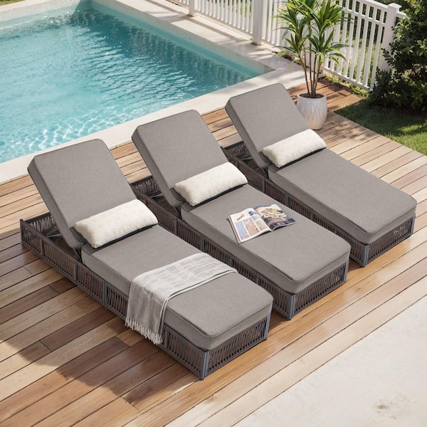 5 Thick Outdoor Chaise Lounge Cushionsnull