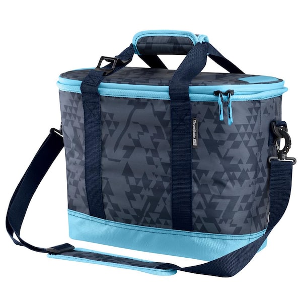 CleverMade 30-Can Collapsible Cooler, Aquatic