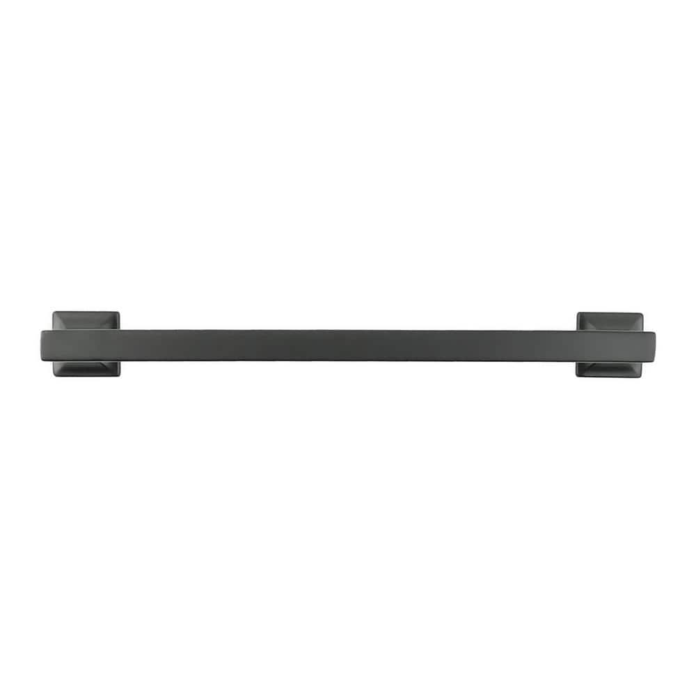 Matte Black Modern Bar Cabinet Handle with Mounting Hardware