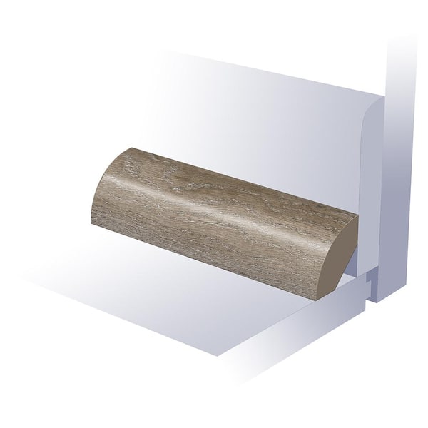 Selkirk Windy Pappagallo 0.8 in. T x 0.8 in. W x 94 in. L Waterproof Quarter Round Moulding