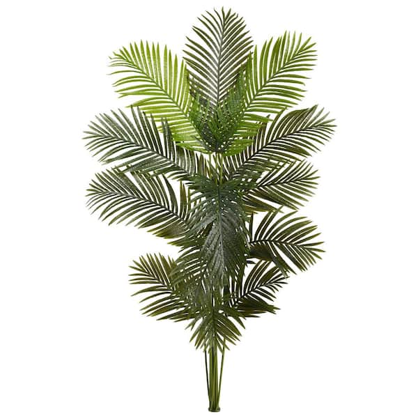 Nearly Natural 72 in. Green Artificial Paradise Palm Tree