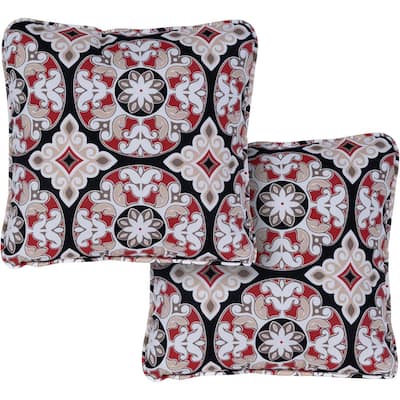 Christiansen Paisley Outdoor Throw Pillow (Set of 2) by Havenside