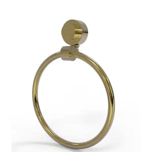 Venus Collection Towel Ring in Unlacquered Brass