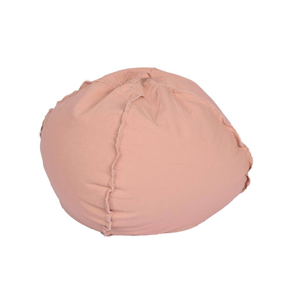 Ace Casual Furniture Dusty Pink Canvas Bean Bag9800101 The Home Depot