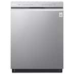 24 in. Front Control Built-In Tall Tub Dishwasher in Stainless Steel with QuadWash and Stainless Steel Tub, 48 dBA